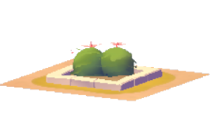 Golden Hills Flowerbed