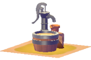 Golden Hills Pitcher pump